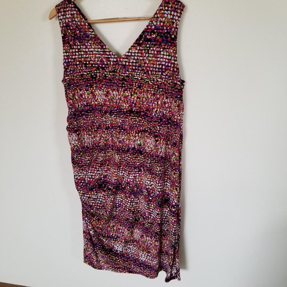 ALFANI Multi Colored Sleeveless Dress - Picture 3 of 11